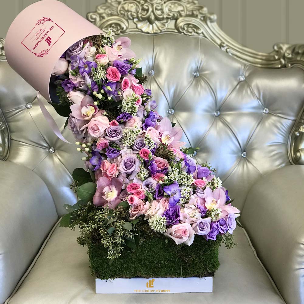 Pink Infiniti Bouquet The Luxury Floret