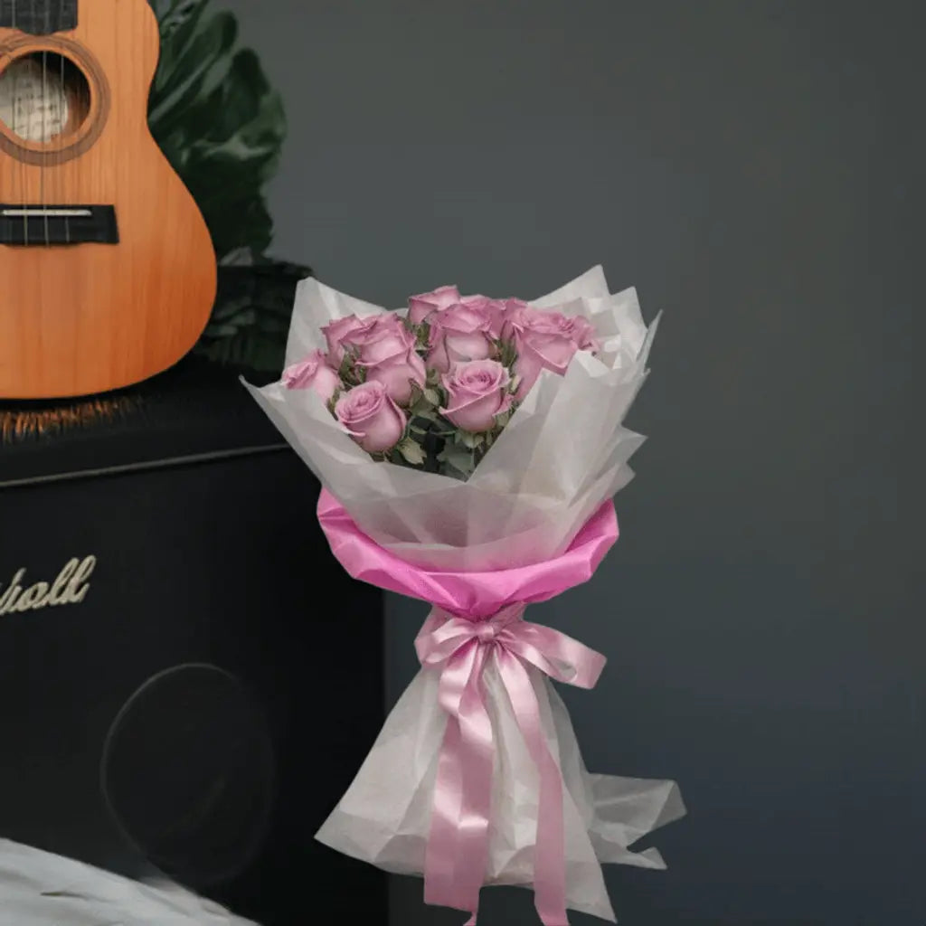 Regal Roses - 2 Hrs Delivery Flower Bouquet Only - The Luxury Floret
