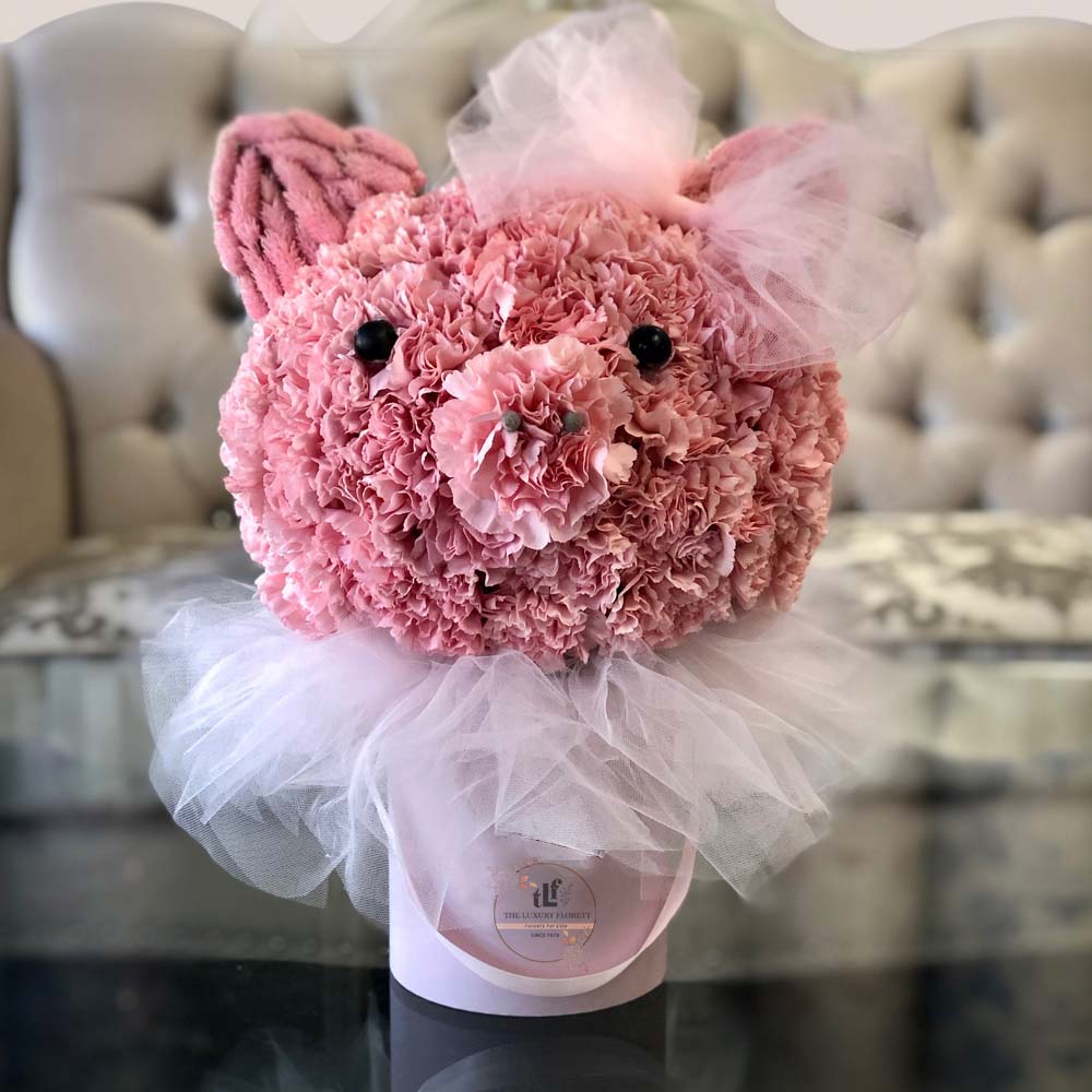 Floral Floof Series - Piglet The Luxury Floret