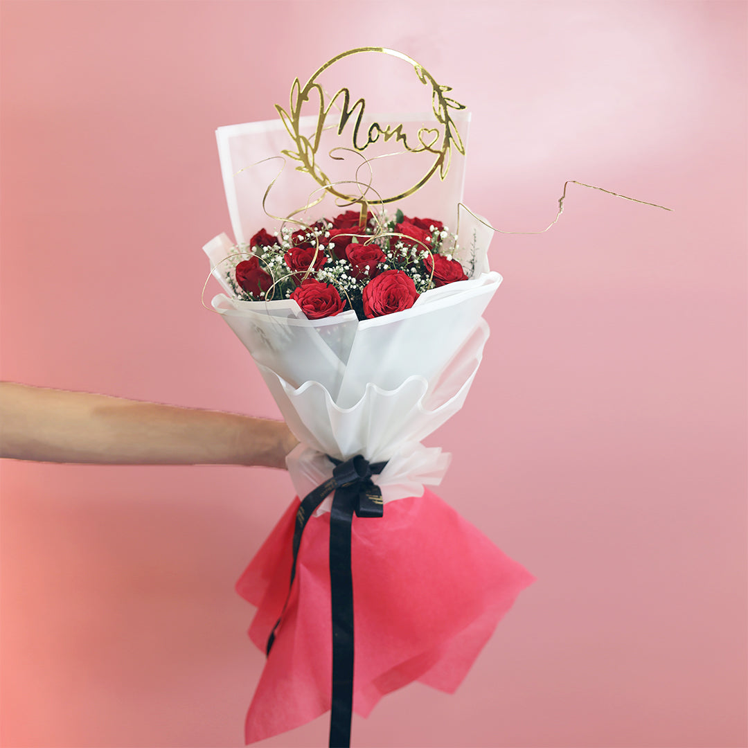 Queen of Hearts Bouquet The Luxury Floret