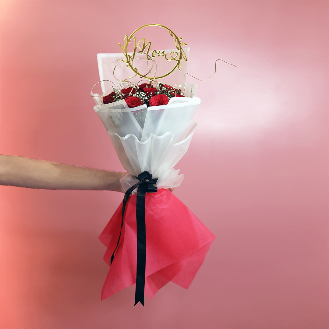Queen of Hearts Bouquet The Luxury Floret
