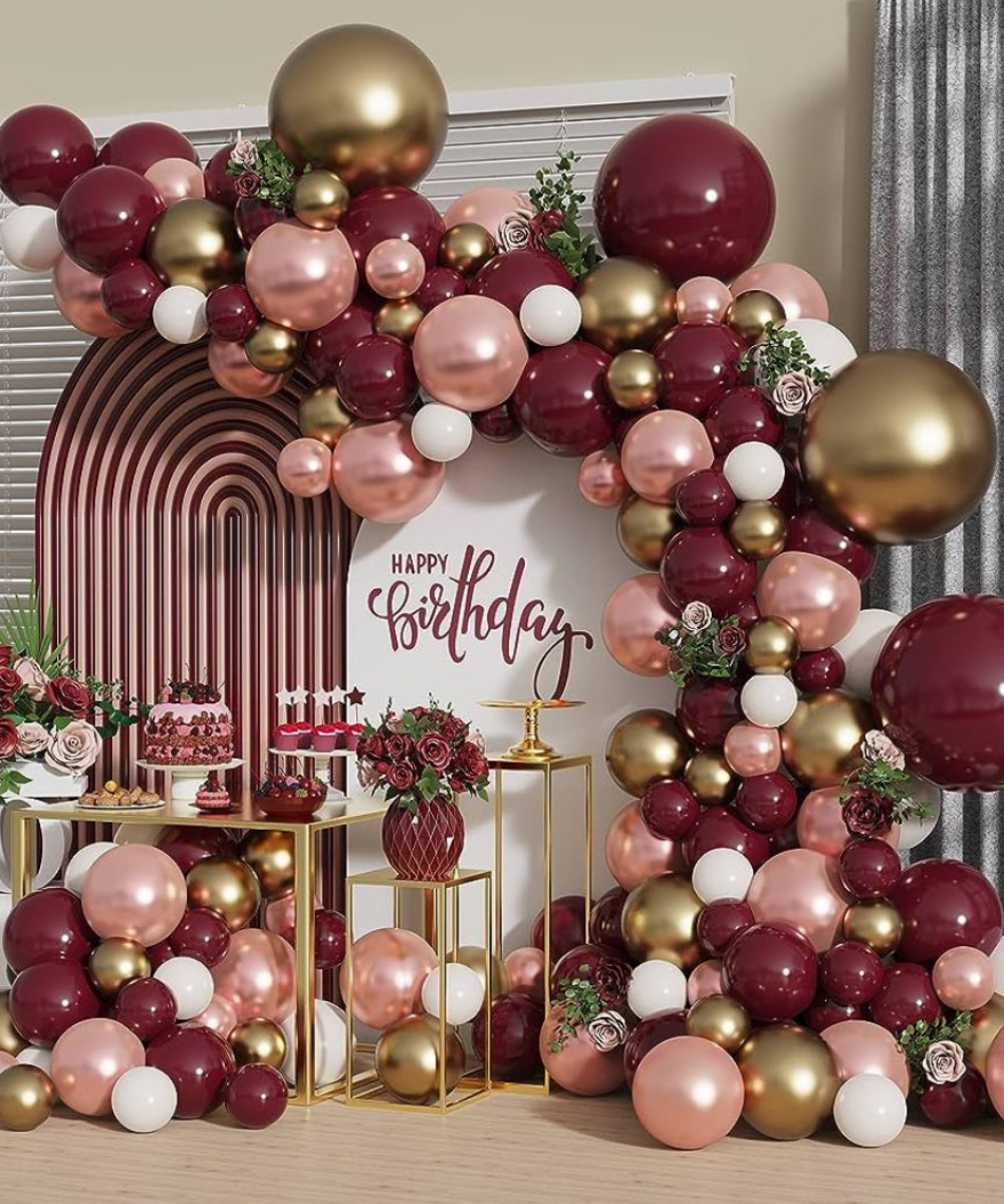 Luxury Balloon Decoration for Birthday at Home