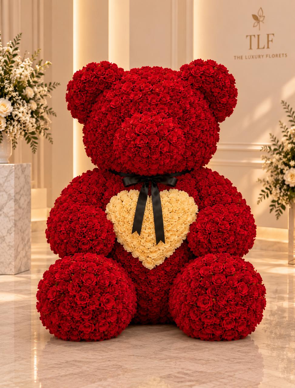 The 6 Feet Rose Teddy