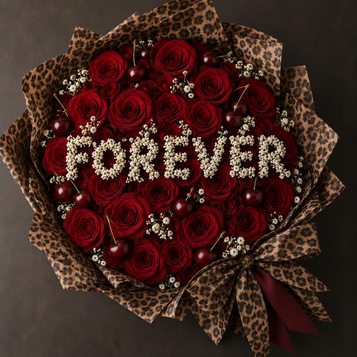 Signature Text Bouquet