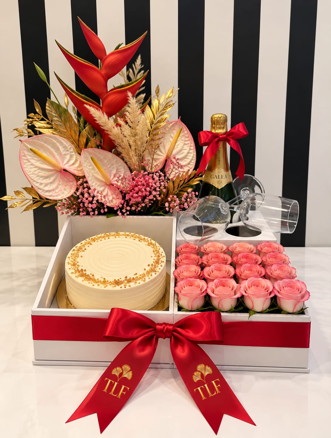 Wine & Blooms Platter