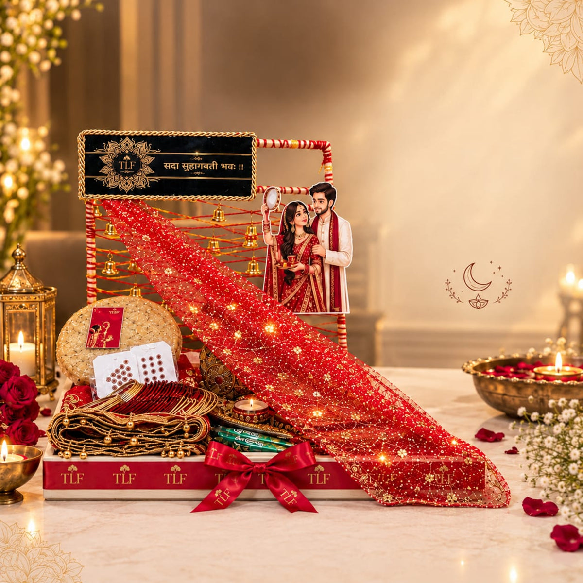 Royal Karwa Chauth Pooja Hamper