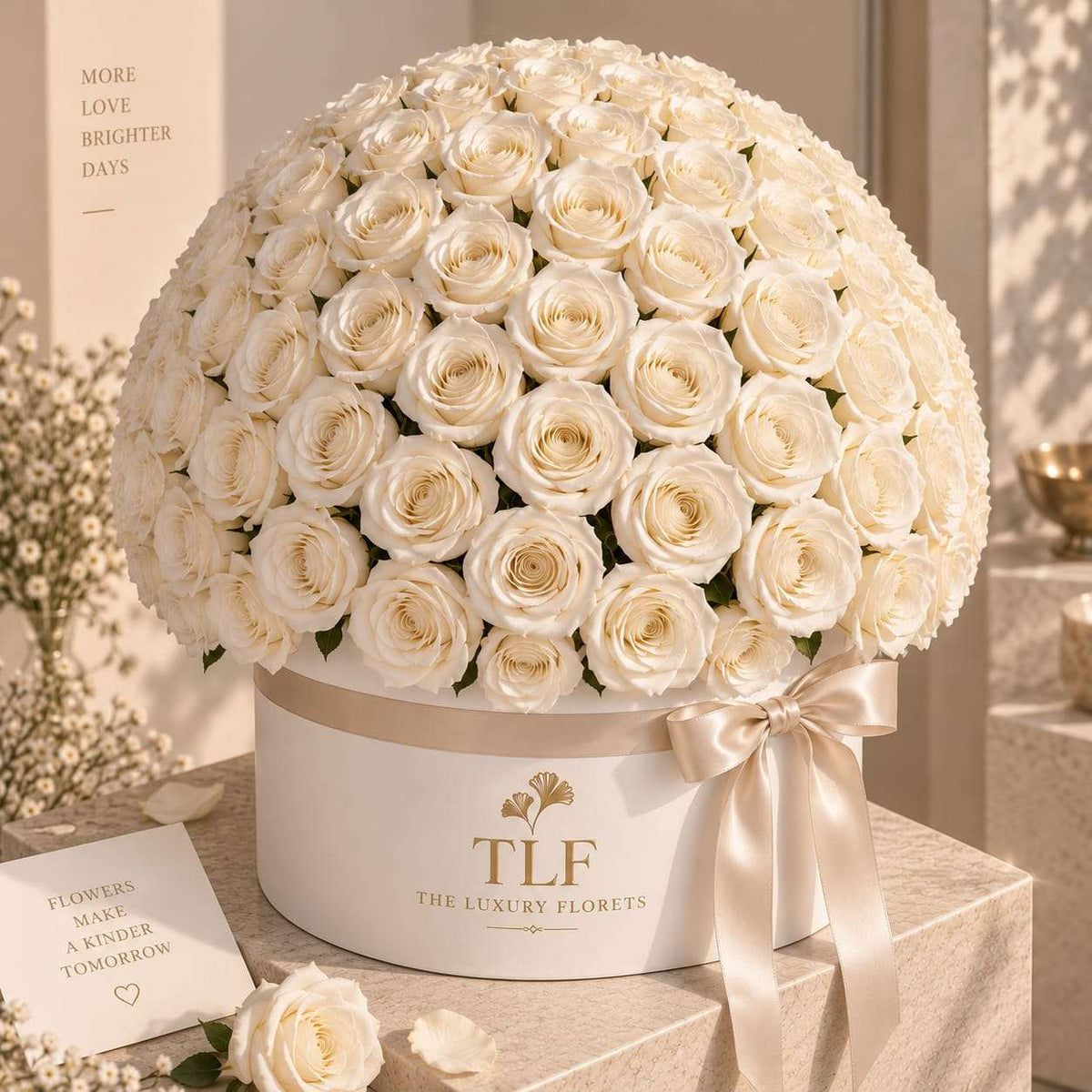 Rose Globe gift with Belgian chocolates add-on