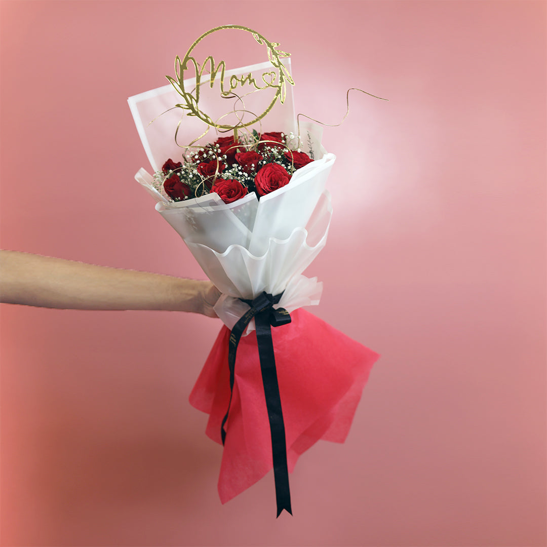 Queen of Hearts Bouquet The Luxury Floret