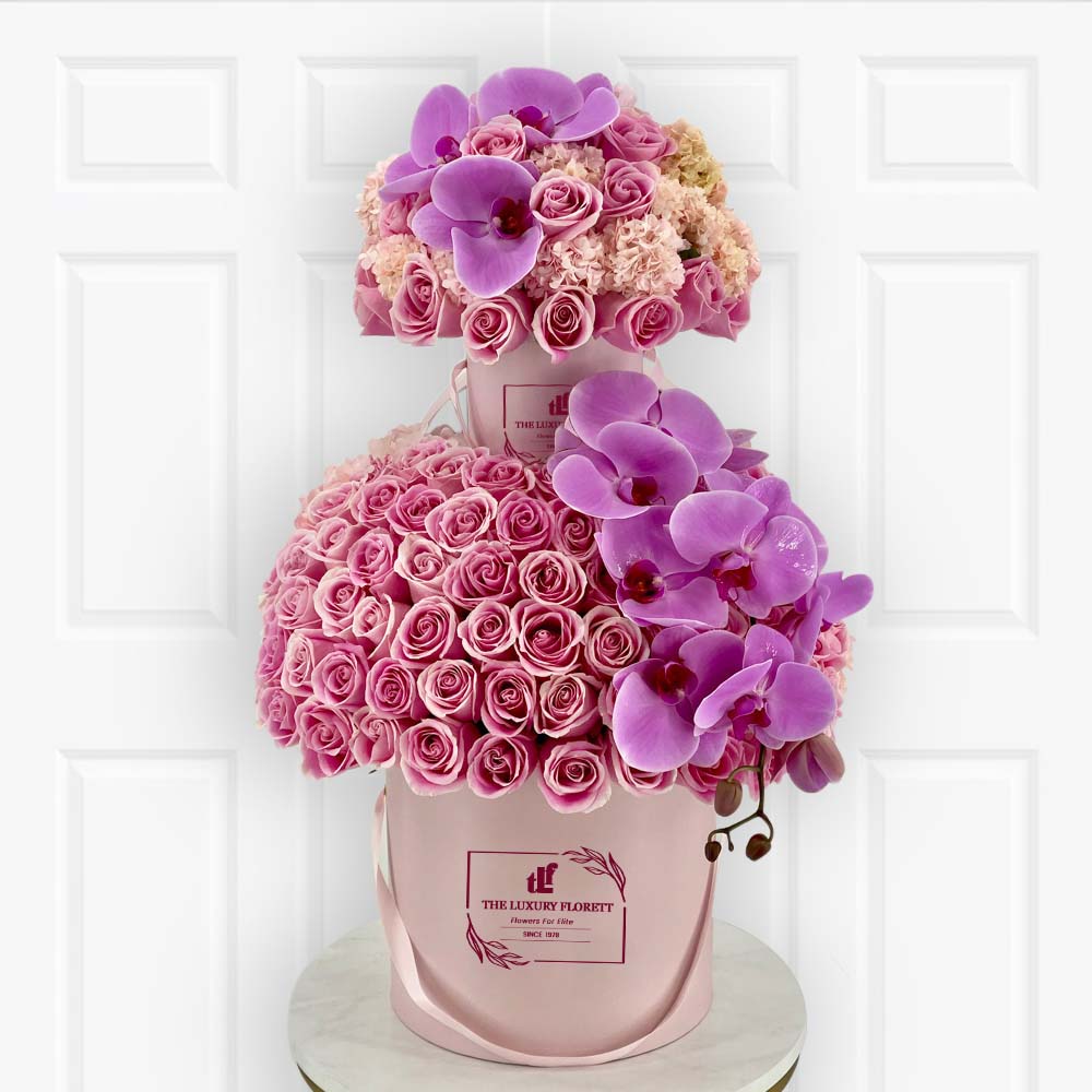Mauve Blossoms Pink The Luxury Floret