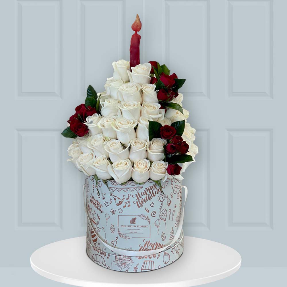Candle On Cake The Luxury Floret