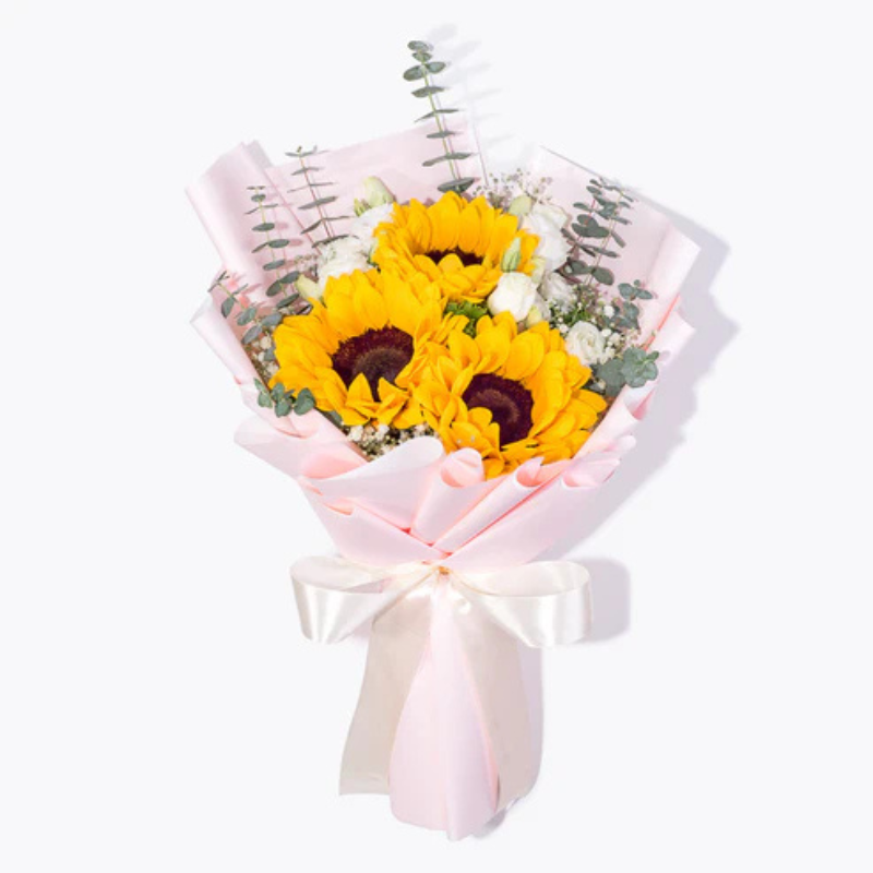 Radiant Rays Sunflower Charm The Luxury Florets