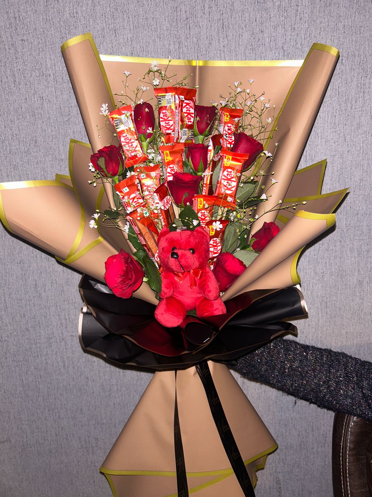 Chocolate Rose Bouquet - For Best Friend The Luxury Florets