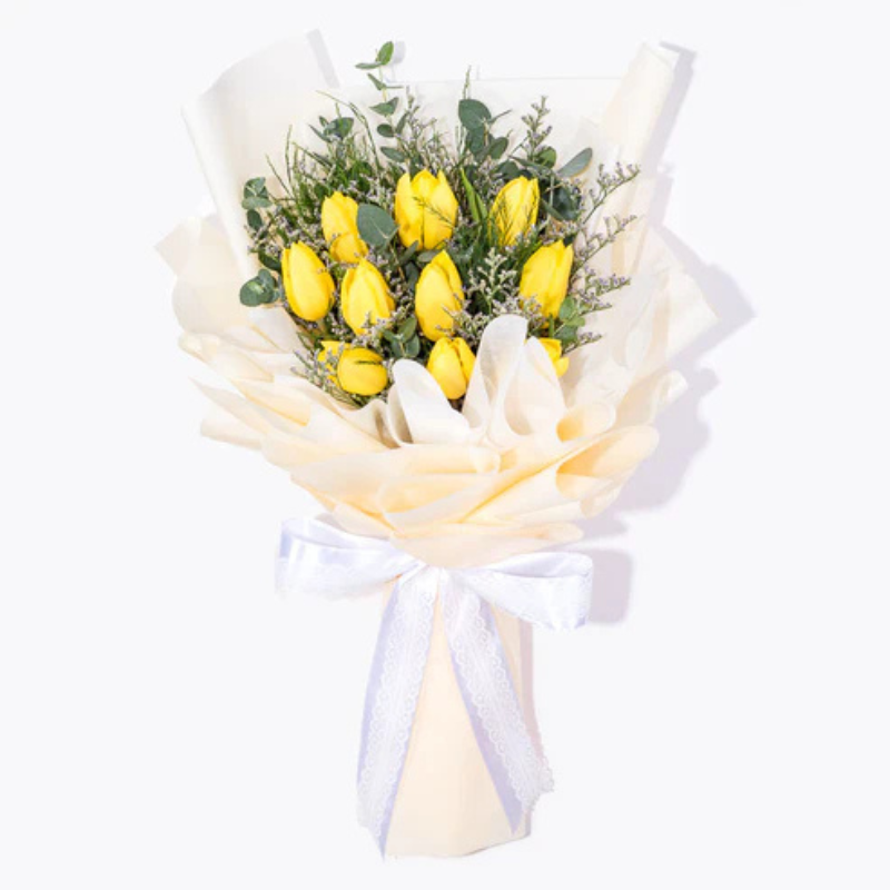Pastel Tulip Garden The Luxury Florets