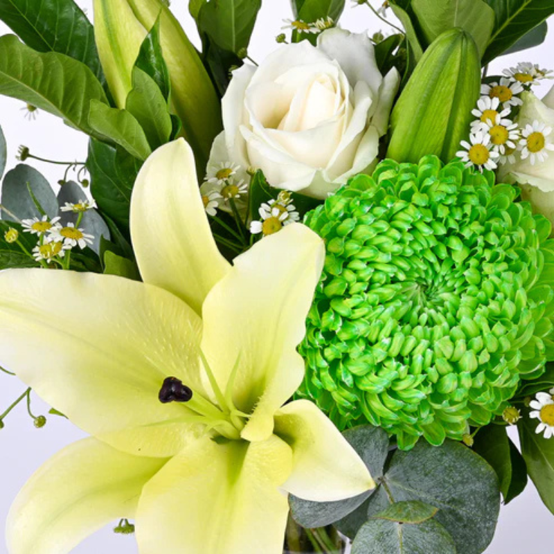 Serenity Bloom Bouquet – Pure Elegance in Every Stem The Luxury Florets