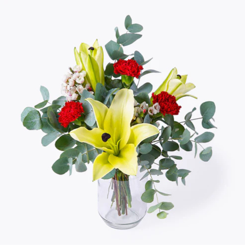 Golden Glow: Asiatic Lily Sunshine Collection The Luxury Florets