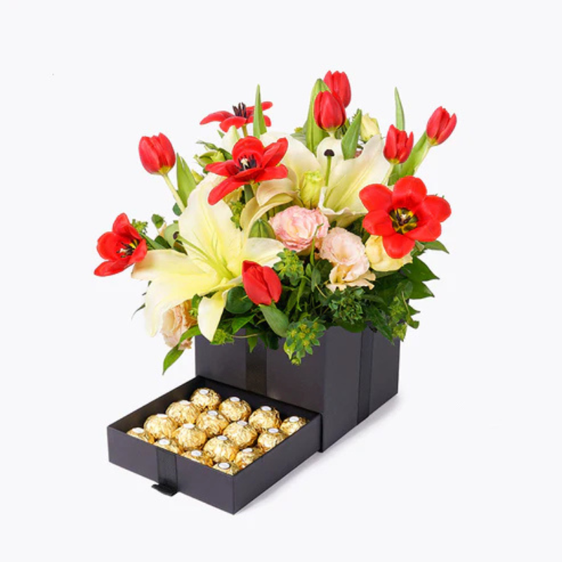 Petals of Promise – Tulip Bouquet The Luxury Florets