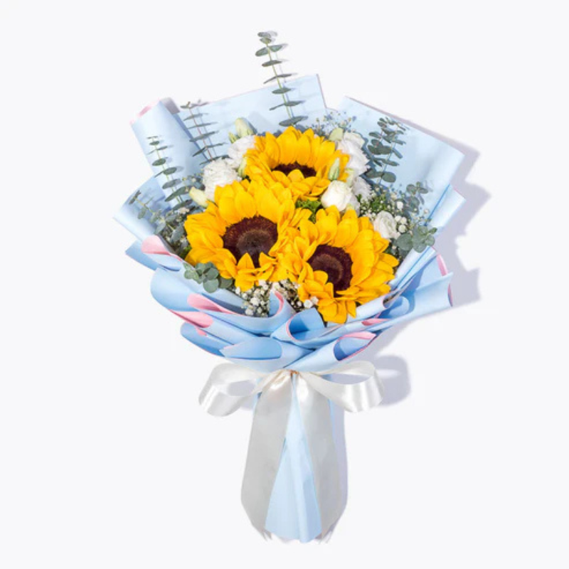 Radiant Sunflower Bliss The Luxury Florets