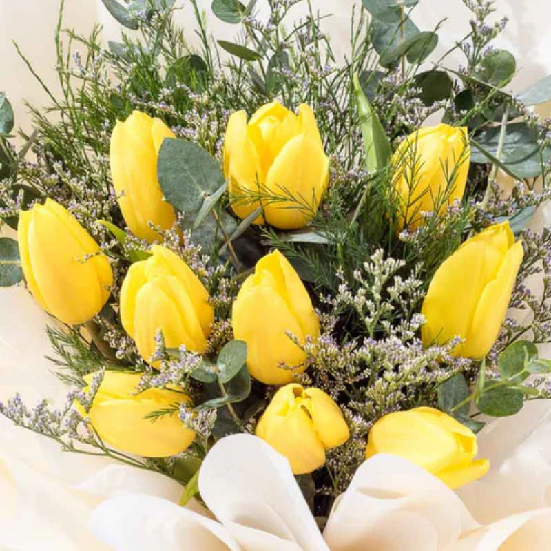Pastel Tulip Garden The Luxury Florets