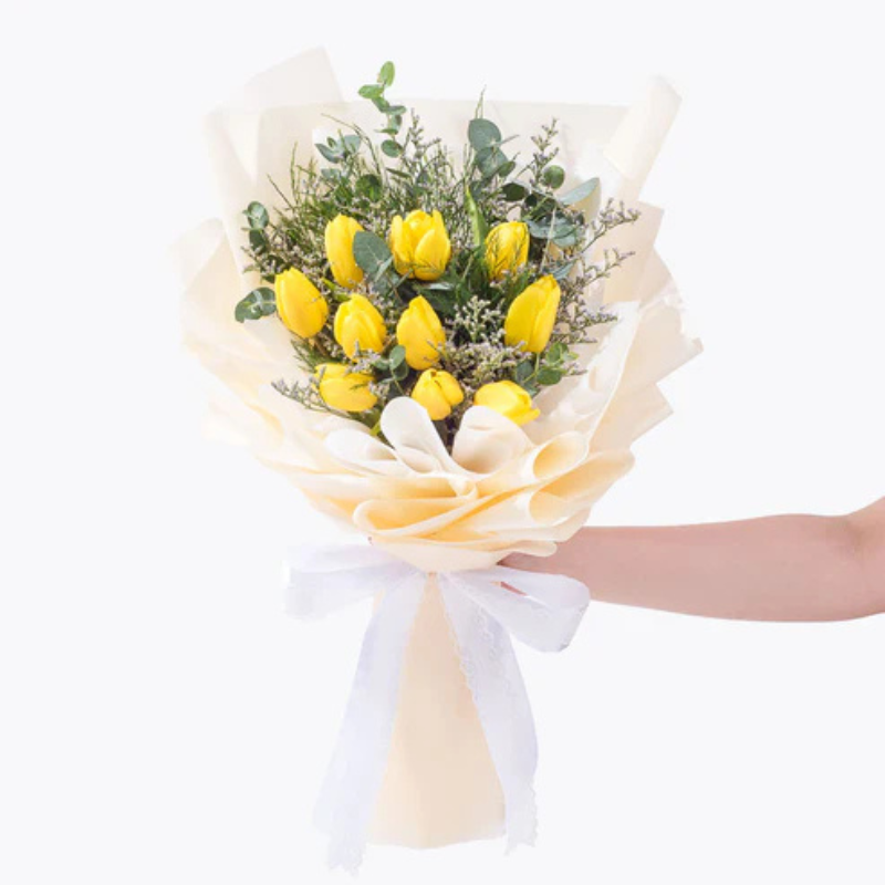 Pastel Tulip Garden The Luxury Florets