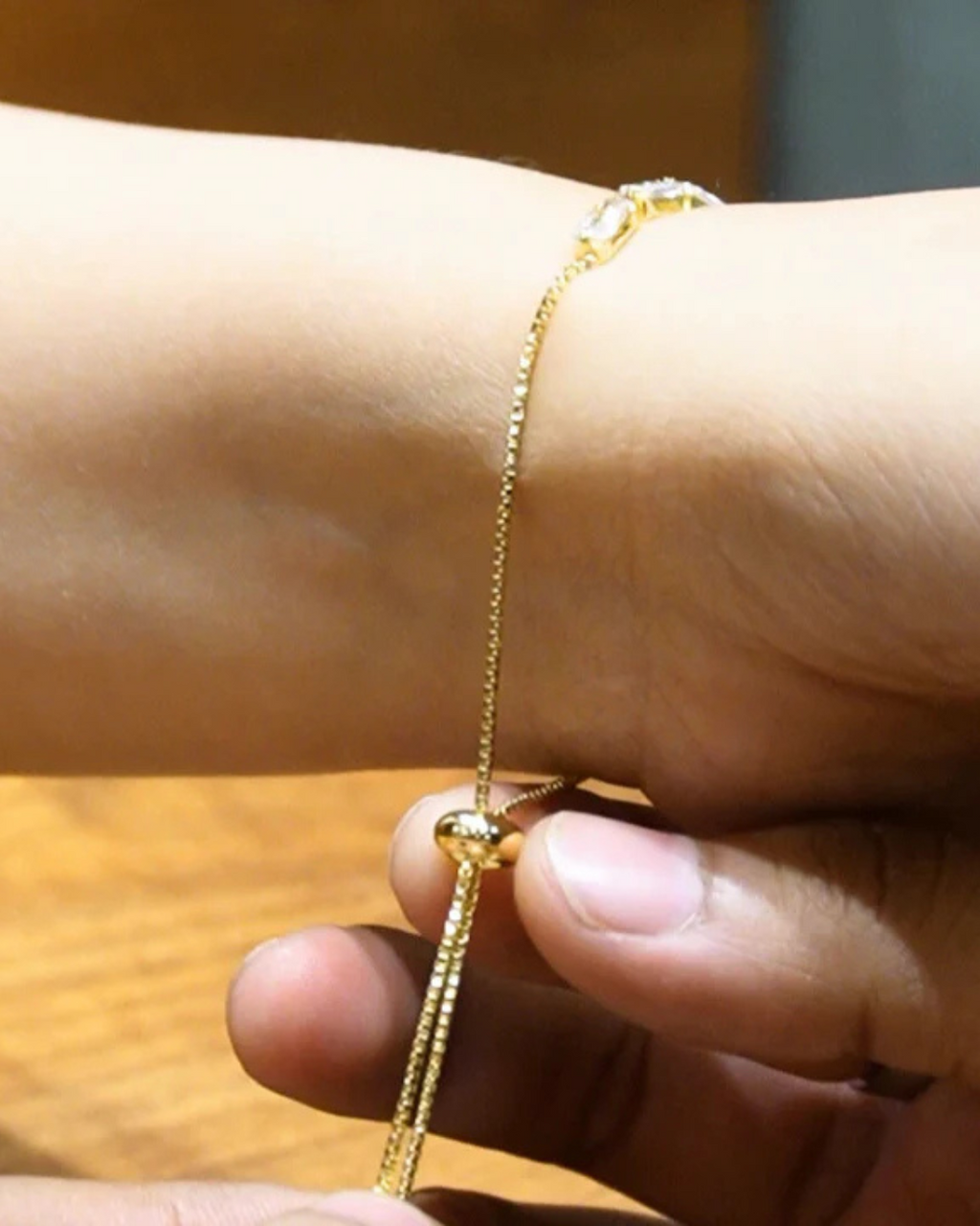 Elegant Initial "Alphabets" Bracelet with Crystal Accents- Best Gifts For Her - The Luxury Florets