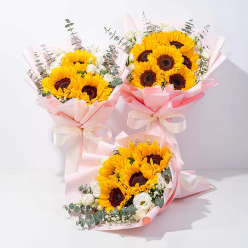 Radiant Rays Sunflower Charm The Luxury Florets