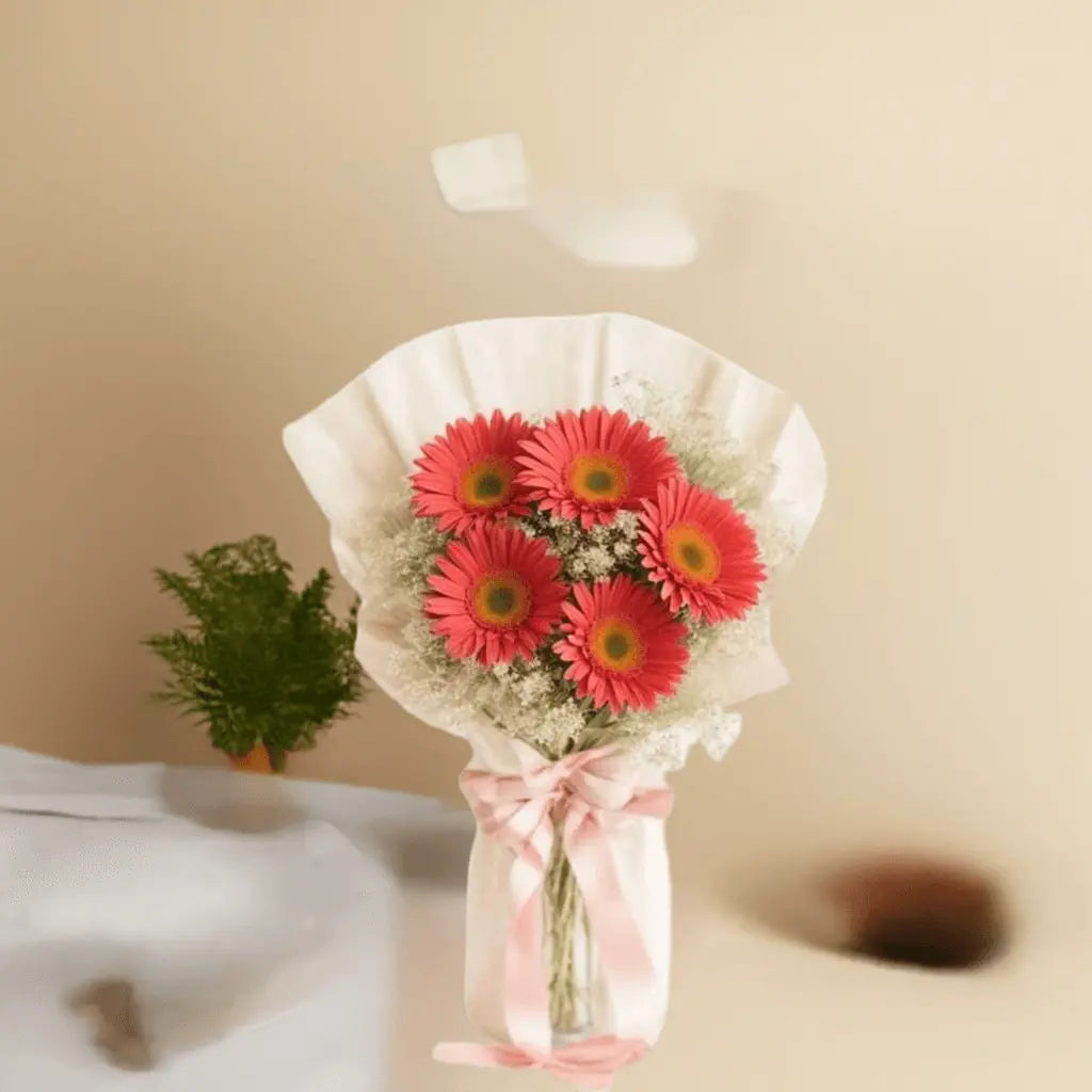 Flower Whisper - Flower Bouquet + Cake + Live Guitarist Performance - The Luxury Floret