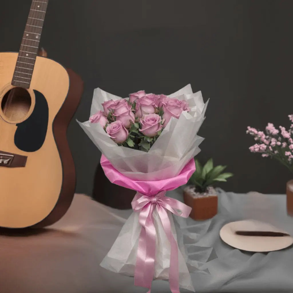 Regal Roses - 2 Hrs Delivery Flower Bouquet Only - The Luxury Floret
