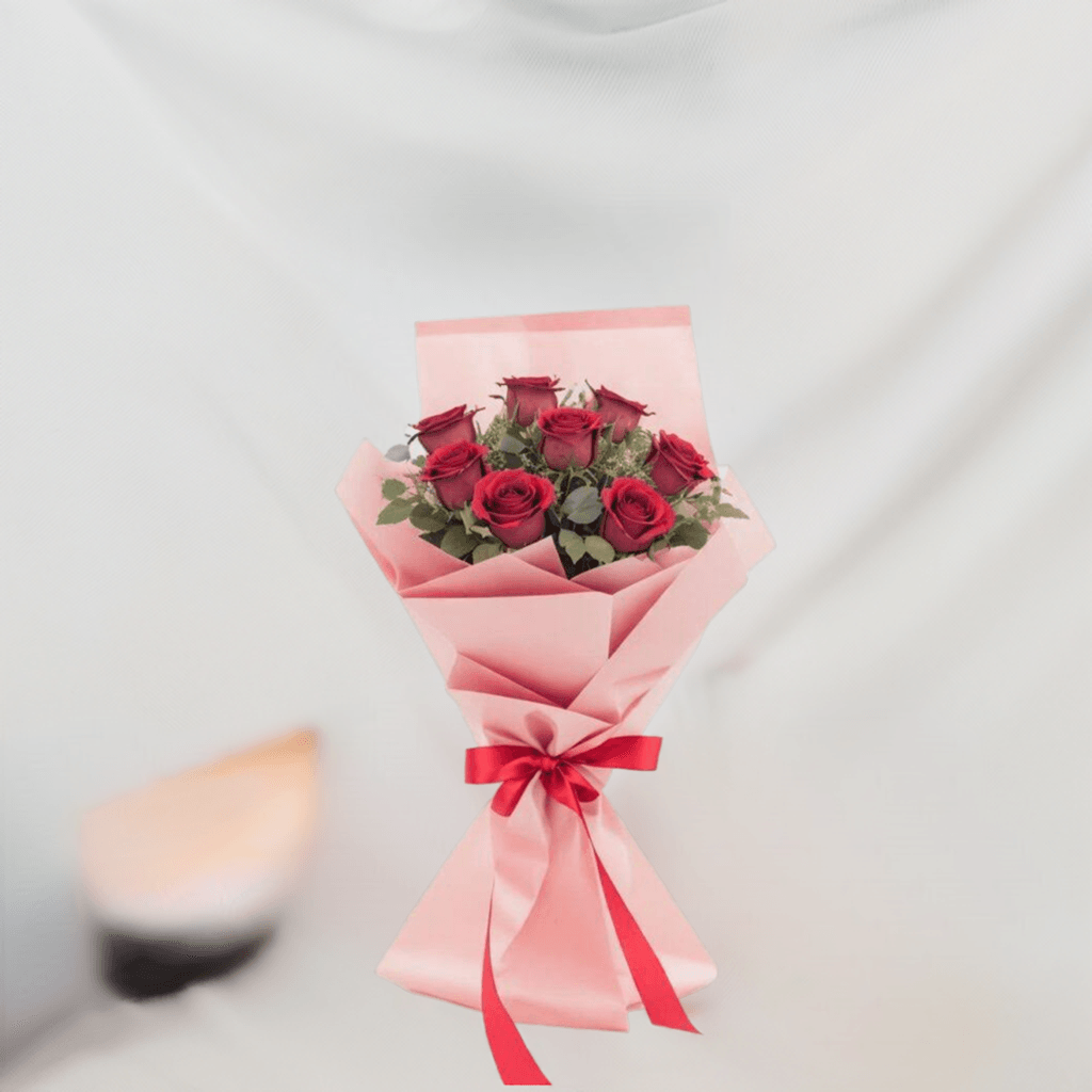 Scented Love - Flower Bouquet + Cake + Live Guitarist Performance - The Luxury Floret