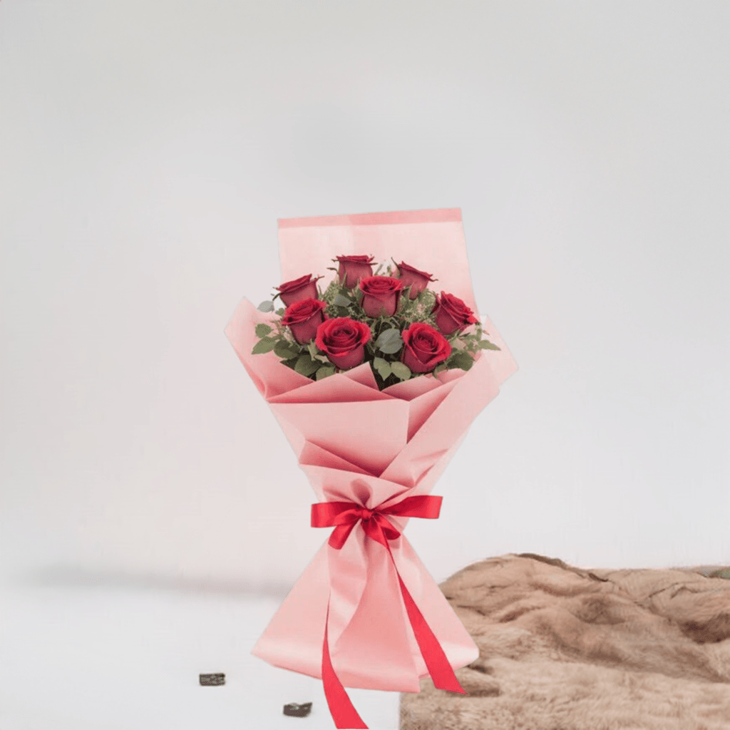 Scented Love - Flower Bouquet + Cake + Live Guitarist Performance - The Luxury Floret