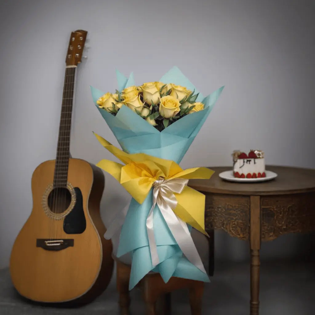 Sunshine Sensation - 2 Hrs Delivery Flower Bouquet Only - The Luxury Floret