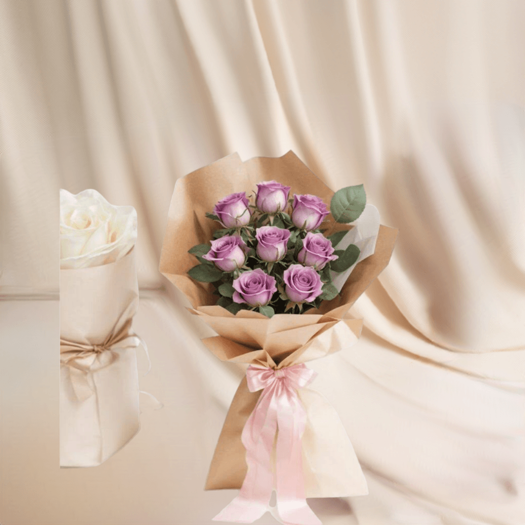 Sweet Honey - Flower Bouquet + Cake + Live Guitarist Performance - The Luxury Floret