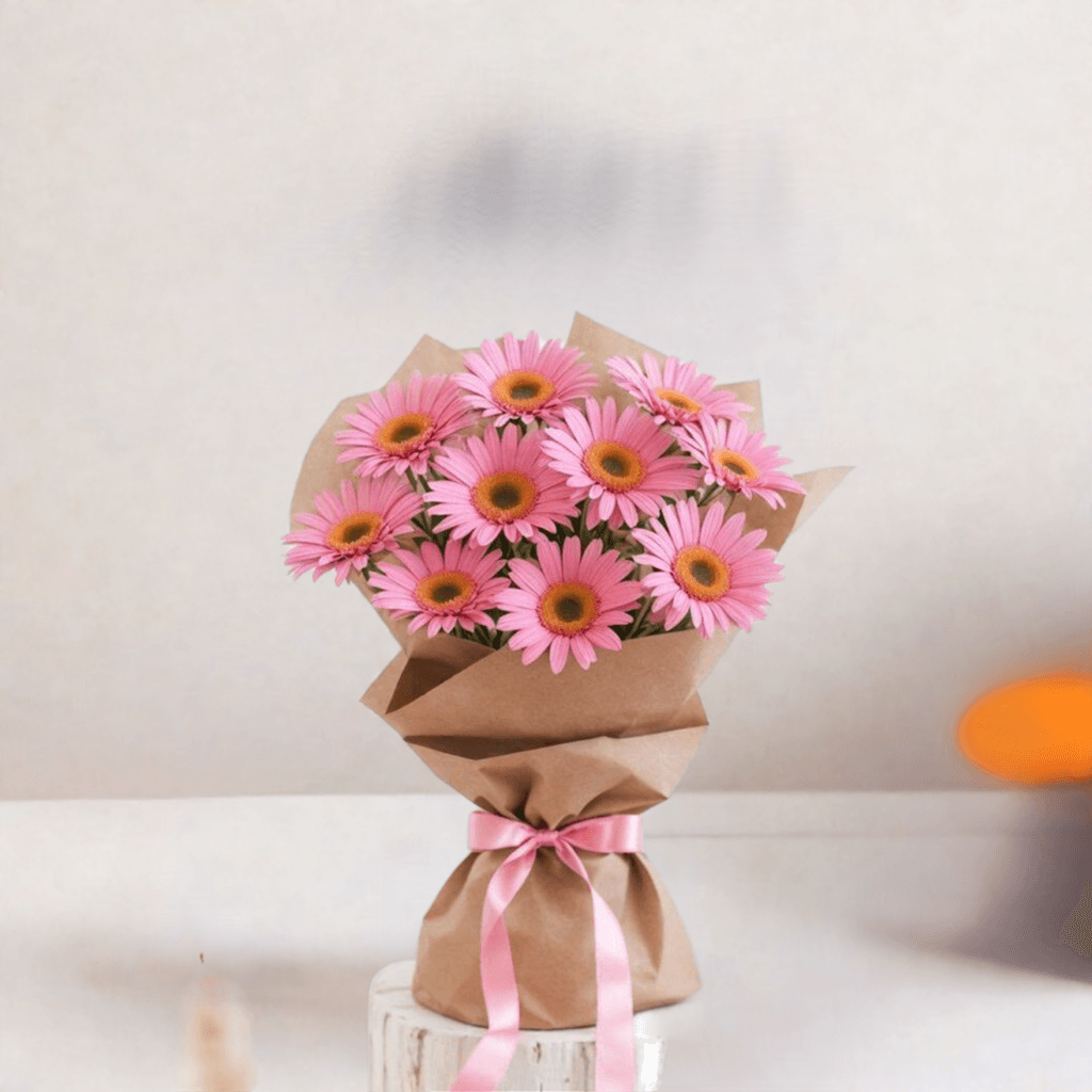 Summer Shine - Flower Bouquet + Cake + Live Guitarist Performance - The Luxury Floret