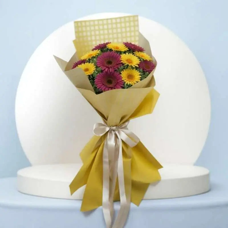 Firey Haze - Flower Bouquet + Cake + Live Guitarist Performance - The Luxury Floret