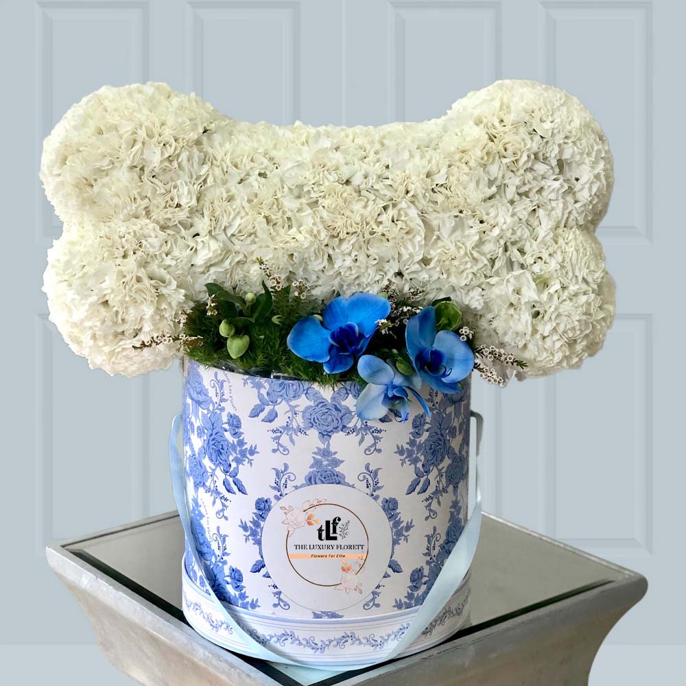 Floral Floof - Dog Bone The Luxury Floret