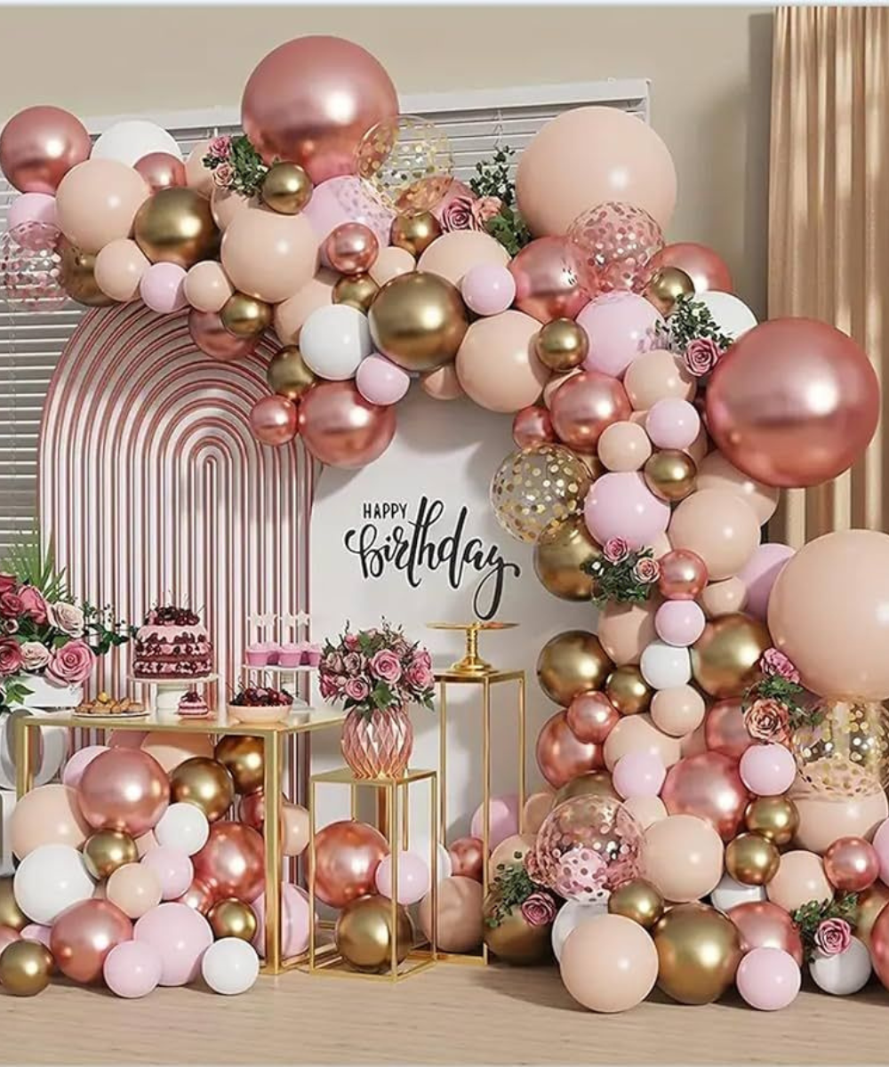 Luxury Balloon Decoration for Birthday at Home