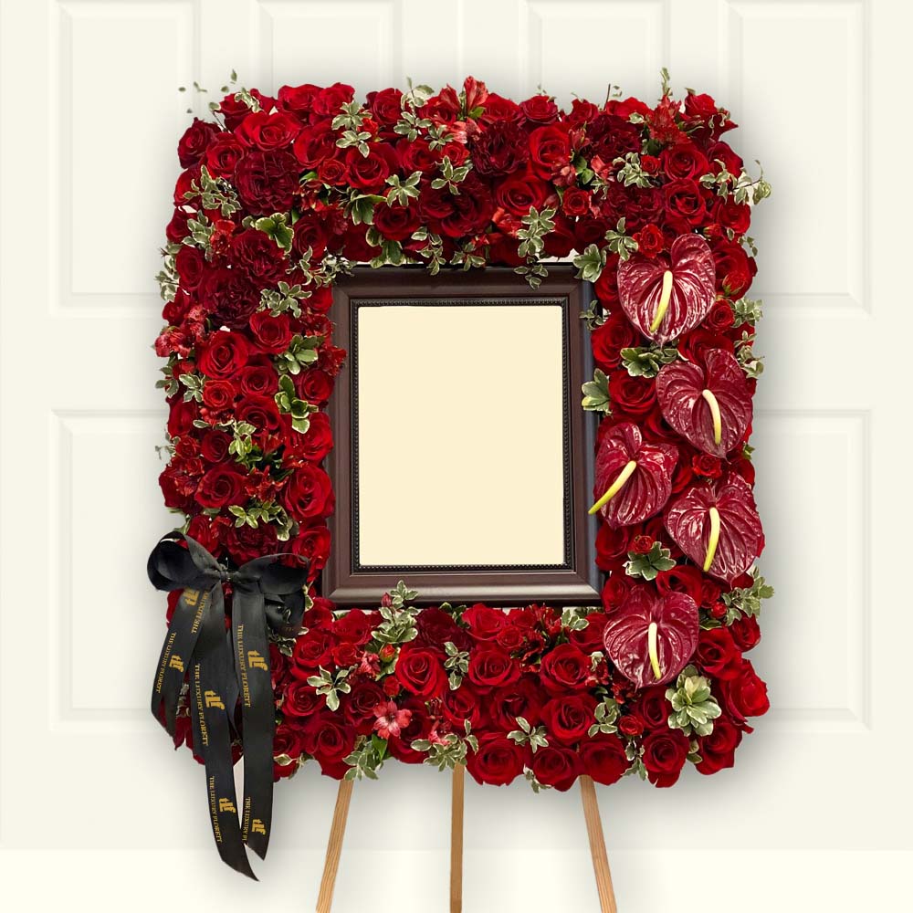Framed in flowers The Luxury Floret