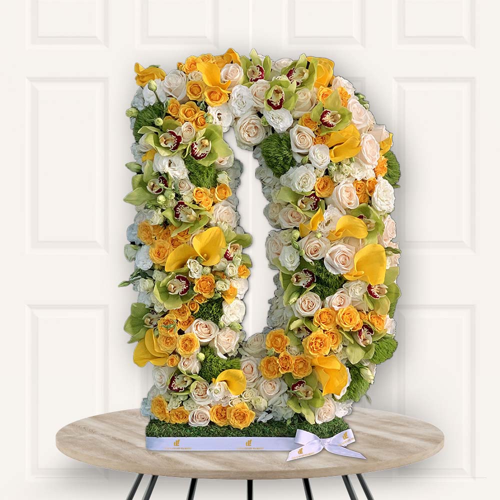 Letter Series - D The Luxury Floret