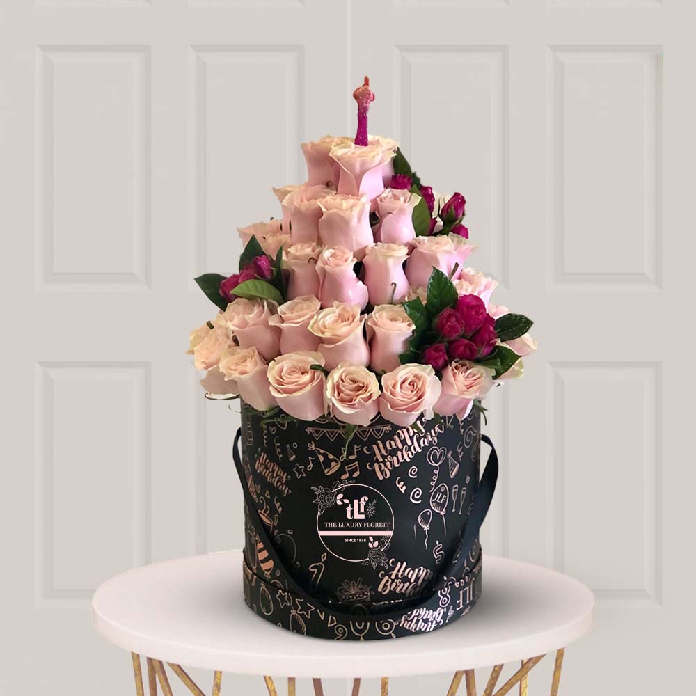Candle On a Cake The Luxury Floret