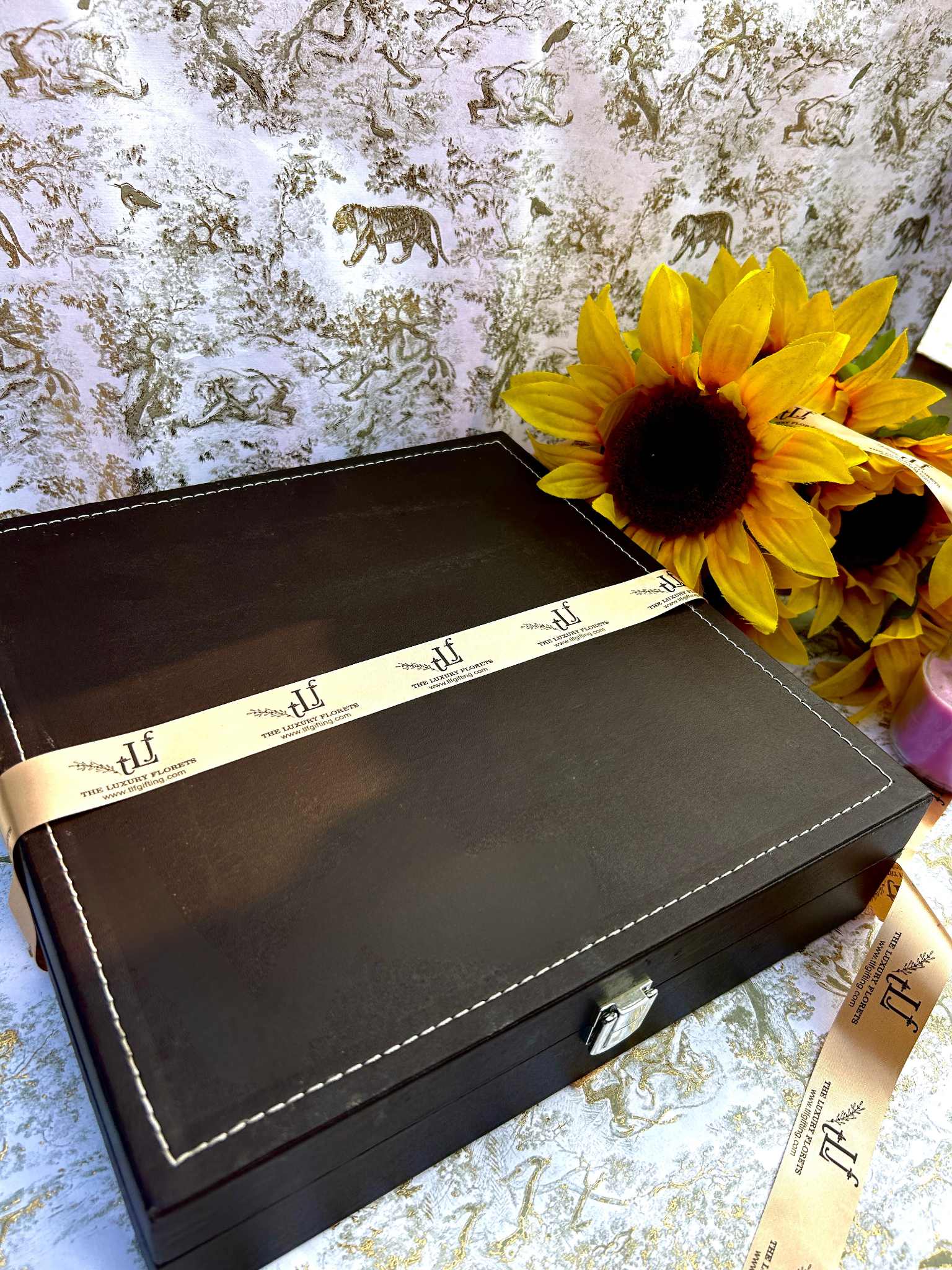 Luxury Silver-Plated Pooja Tray Set The Luxury Florets