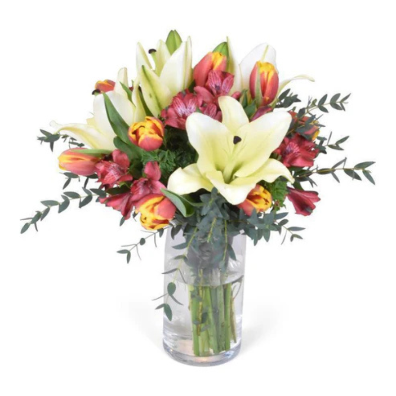 Blushing Tulip Charm The Luxury Florets