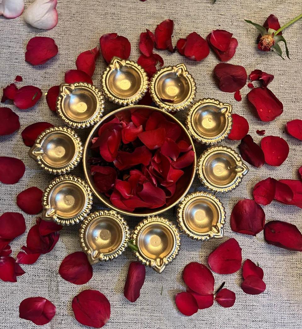 Puja Lamp Diya The Luxury Floret
