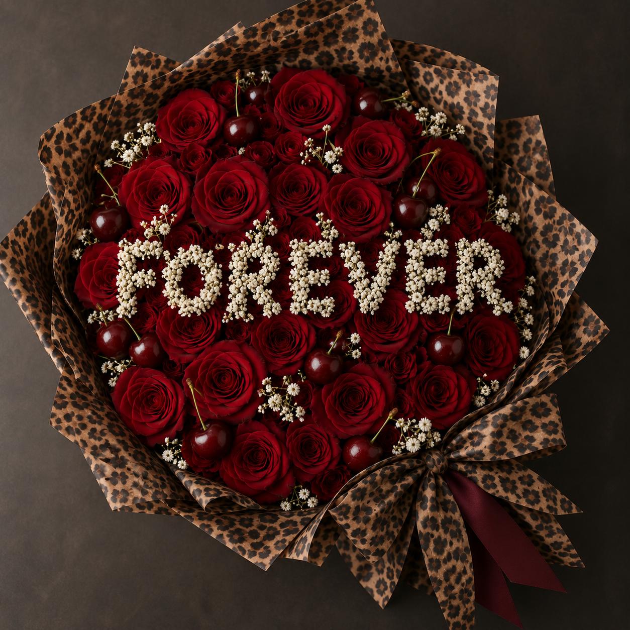 Signature Text Bouquet