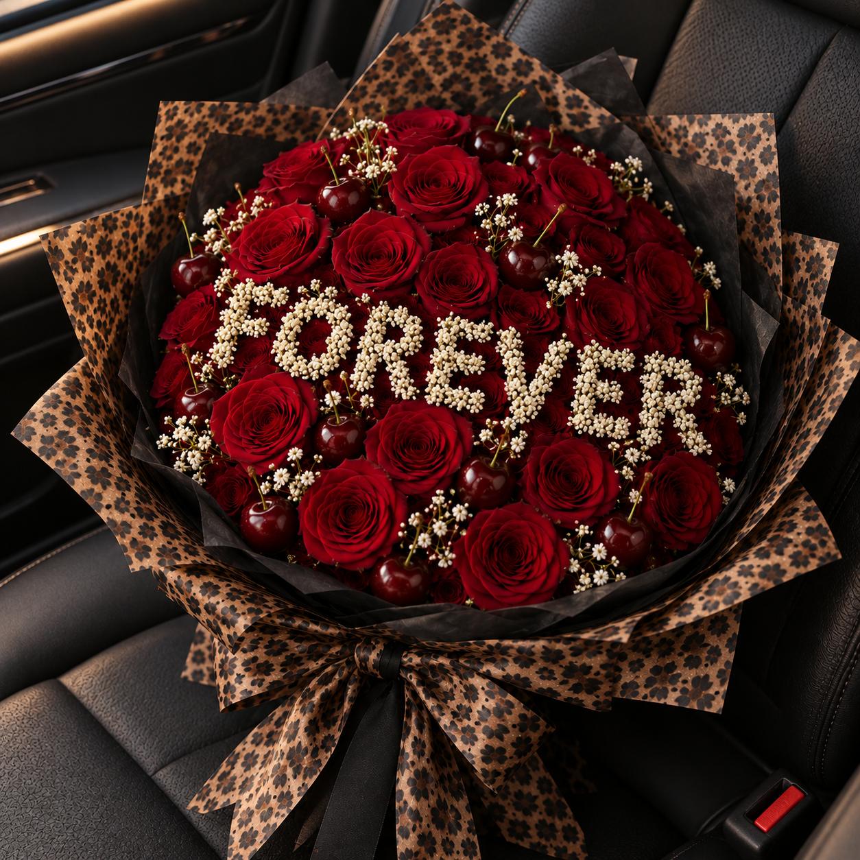 Signature Text Bouquet