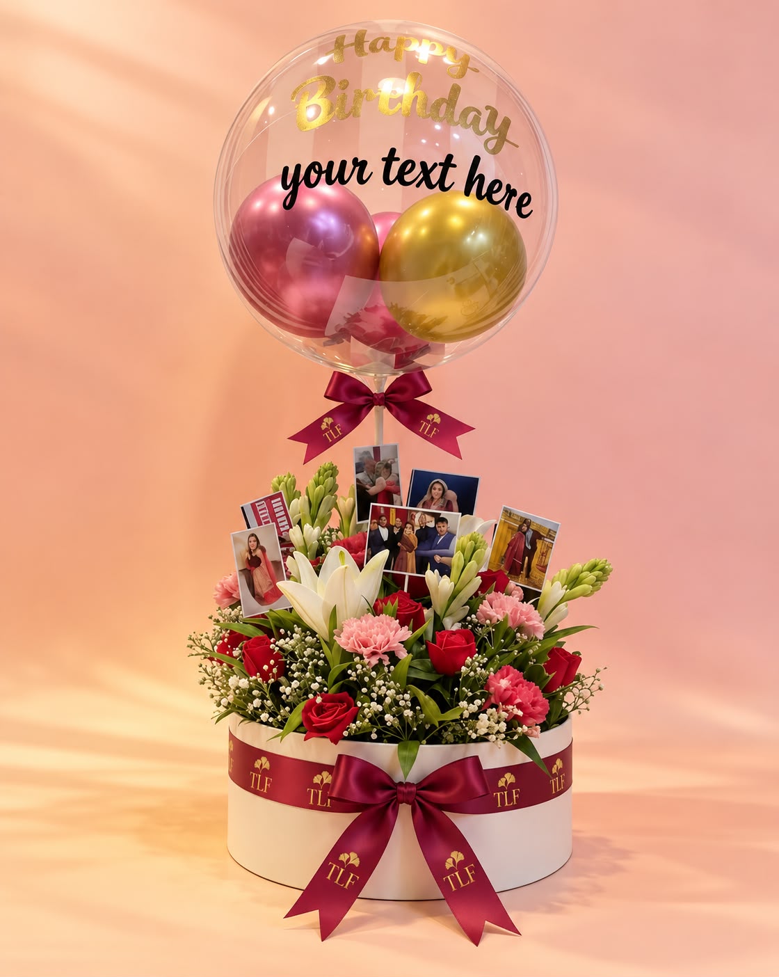 Luxury Flower & Balloon Arrangement
