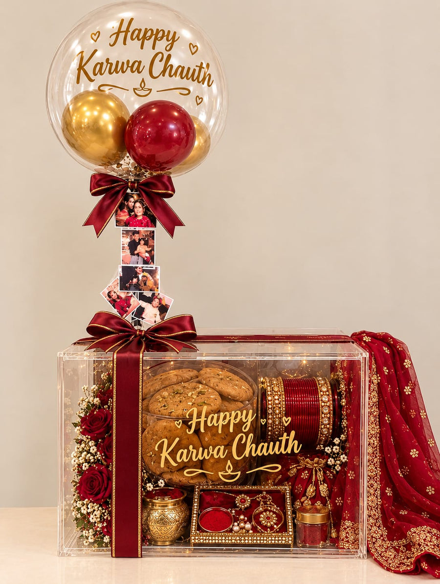 Personalised Royal Karwa Chauth Gift Hamper