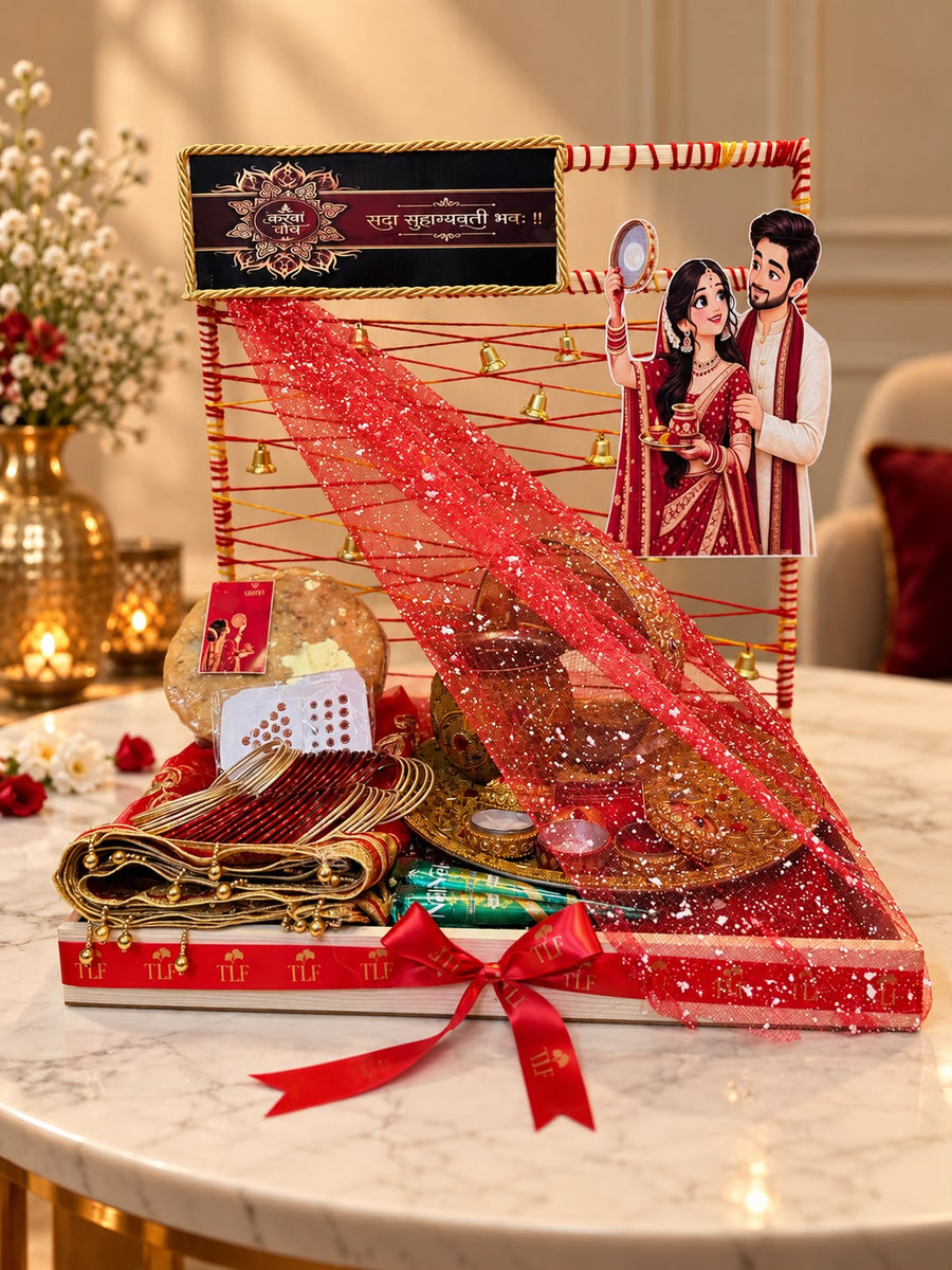 Royal Karwa Chauth Pooja Hamper