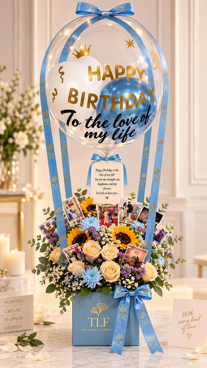 Skyfarer Balloon Bouquet