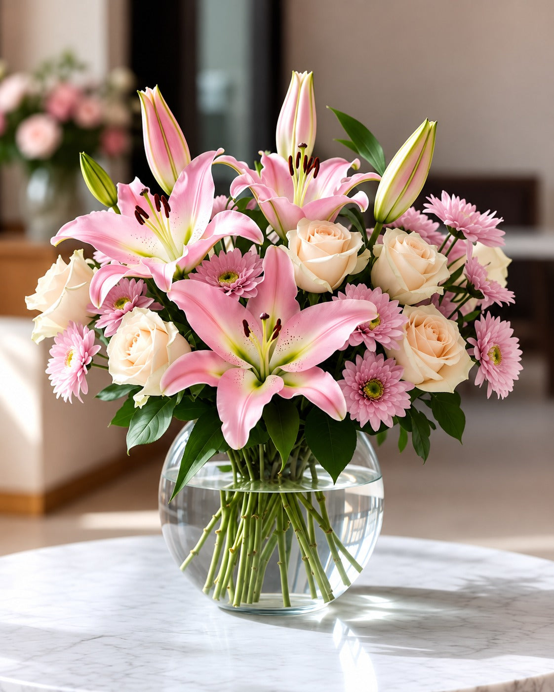 Luxury floral arrangement-Subscription-The Luxury Florets