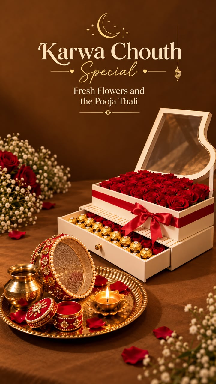 The Royal Piano Rose & Chocolate Hamper