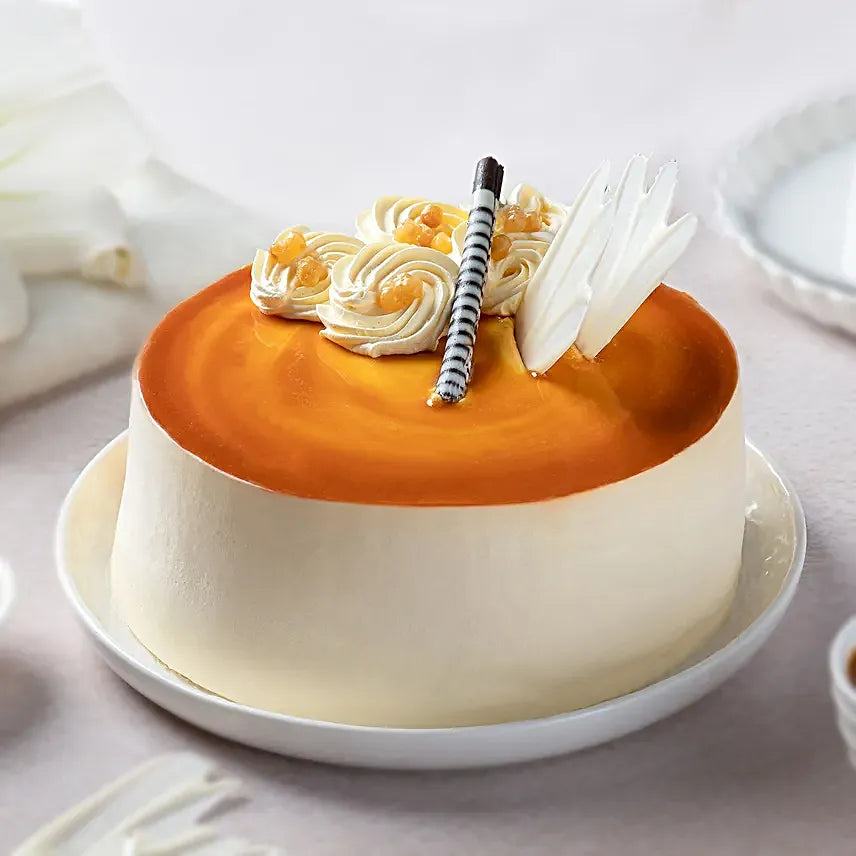 Butterscotch Cake Half kg The Luxury Florets
